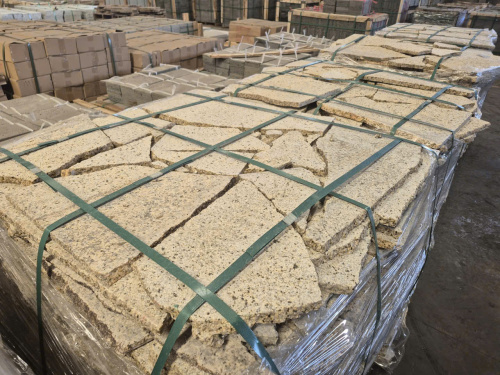 Đá rối vàng granit băm